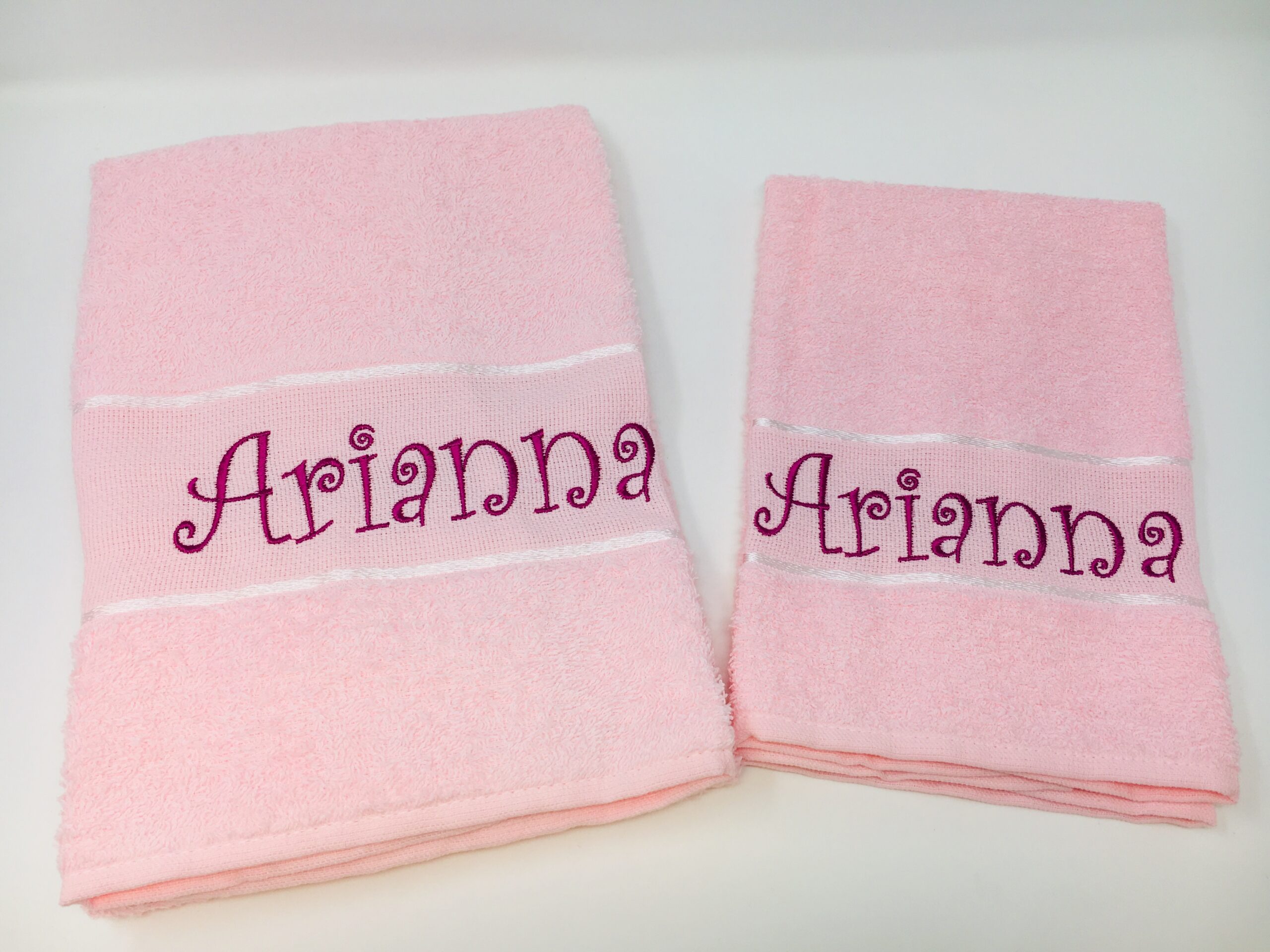 Coppia asciugamani personalizzati - EliKrea